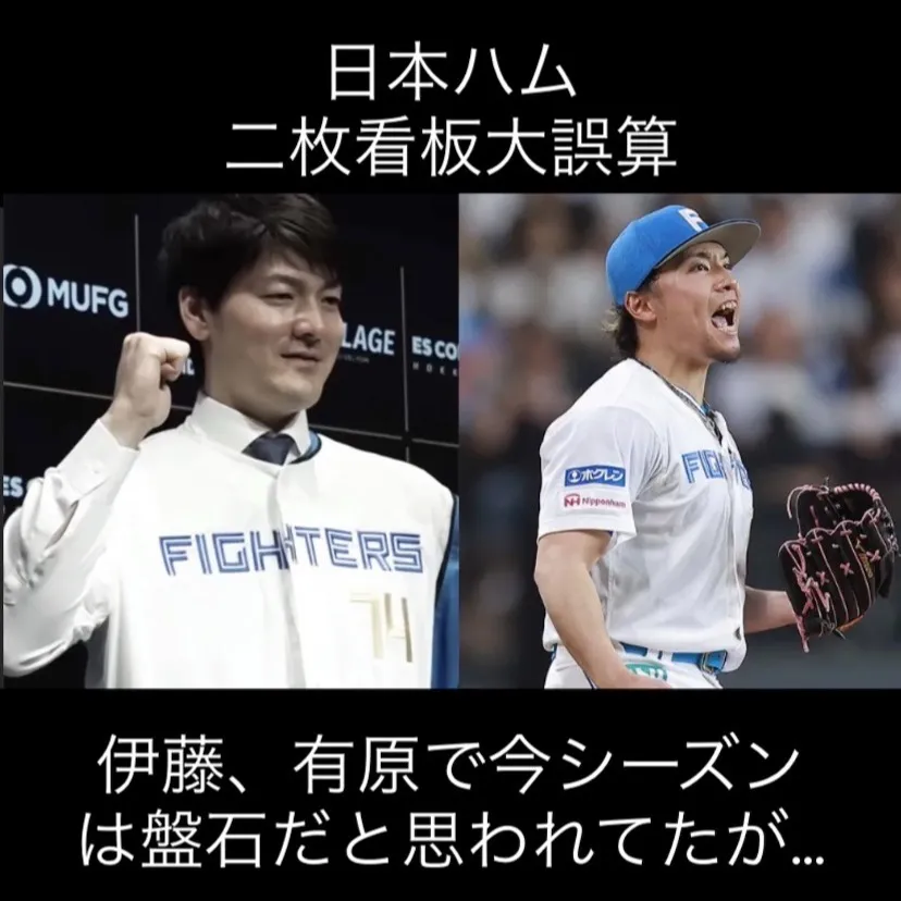 日本ハムファイターズは今シーズン、期待に反して苦しい戦いを強...