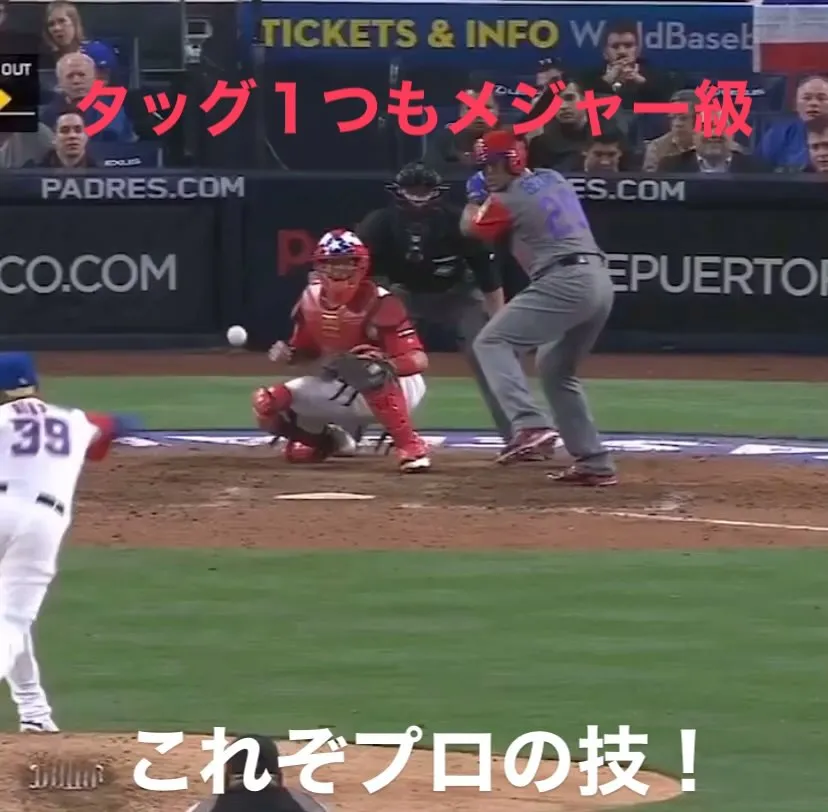 タッグ1つもメジャー級！細かいプレーでもメジャーの技がふんだ...